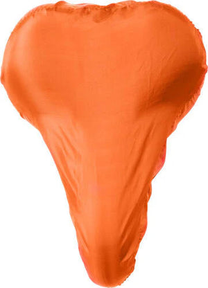 Polyester fietszadelhoes wit 1 kleur zd 9494