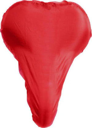 Polyester fietszadelhoes zwart onbedrukt 9501