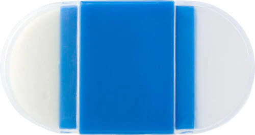 Puntenslijper met gum wit 4 kleuren tp 9695