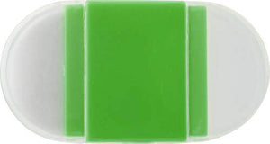 Puntenslijper met gum wit 3 kleuren tp 9694
