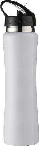 RVS drinkfles, 500 ml rood 2 kleuren tp 10583