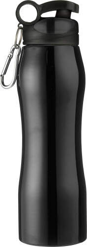 Drinkfles, 750 ml. donkerblauw 2 kleuren tp 3169