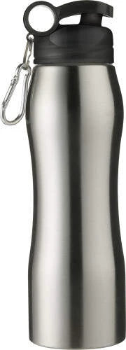 Drinkfles, 750 ml. zwart 2 kleuren tp 3170
