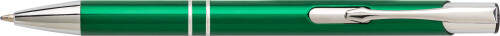 Aluminium balpen met hoogglans UV coating   sample
