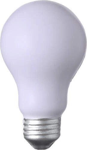 Anti-stress figuur model 'lamp' wit onbedrukt 770