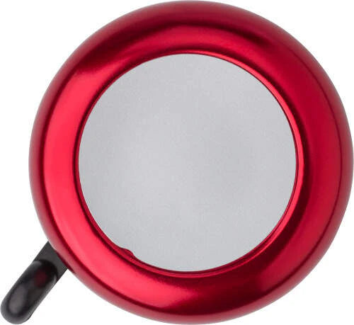 Aluminium fietsbel rood onbedrukt 623