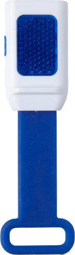 fietslampje met 4 LED lampjes blauw onbedrukt 3739