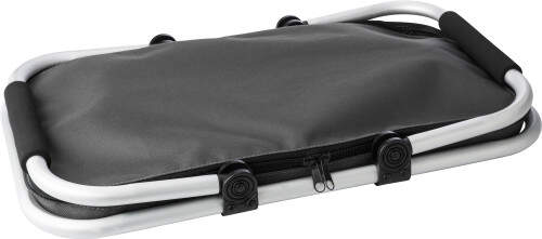 Katoenen boodschappenmand grijs 4 kleuren tr 5793