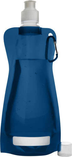 Opvouwbare waterfles oranje 1 kleur tp 8768
