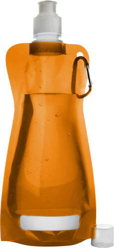 Opvouwbare waterfles geel 4 kleuren tp 8766