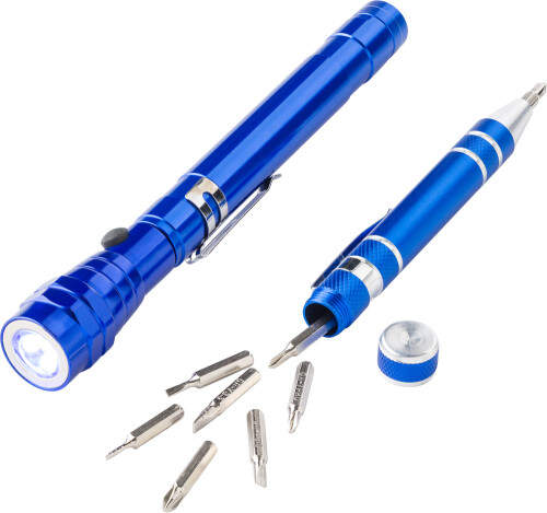 Zaklamp en schroevendraaier set   sample