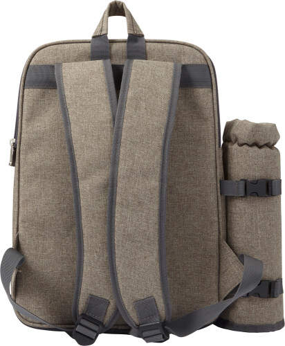 Picknick koelrugzak, 4 personen lichtgrijs 4 kleuren tr 9285