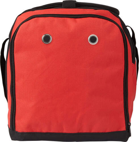 Polyester (600D) sporttas zwart 3 kleuren tr 9490