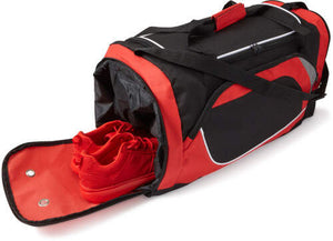 Polyester (600D) sporttas zwart 1 kleur tr 9487