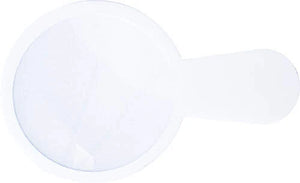 Dun vergrootglas, model 'loep'. wit 2 kleuren tp 3485