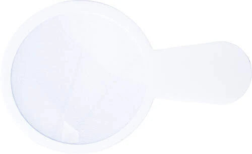 Dun vergrootglas, model 'loep'. wit 2 kleuren tp 3485