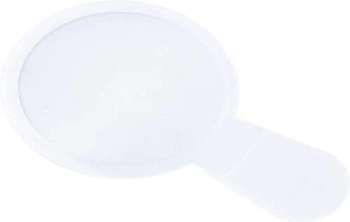 Dun vergrootglas, model 'loep'. bedrukken