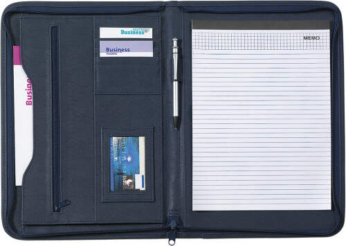 Documentenmap blauw onbedrukt 2765