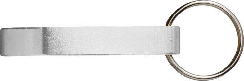 Flesopener met sleutelhanger zwart 4 kleuren tp 3880
