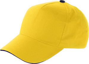 Cap zwart onbedrukt 2161