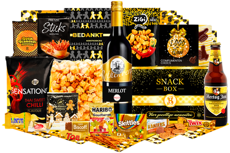 Kerstpakket Volume in goud