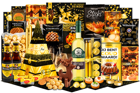 Kerstpakket Je bent goud waard