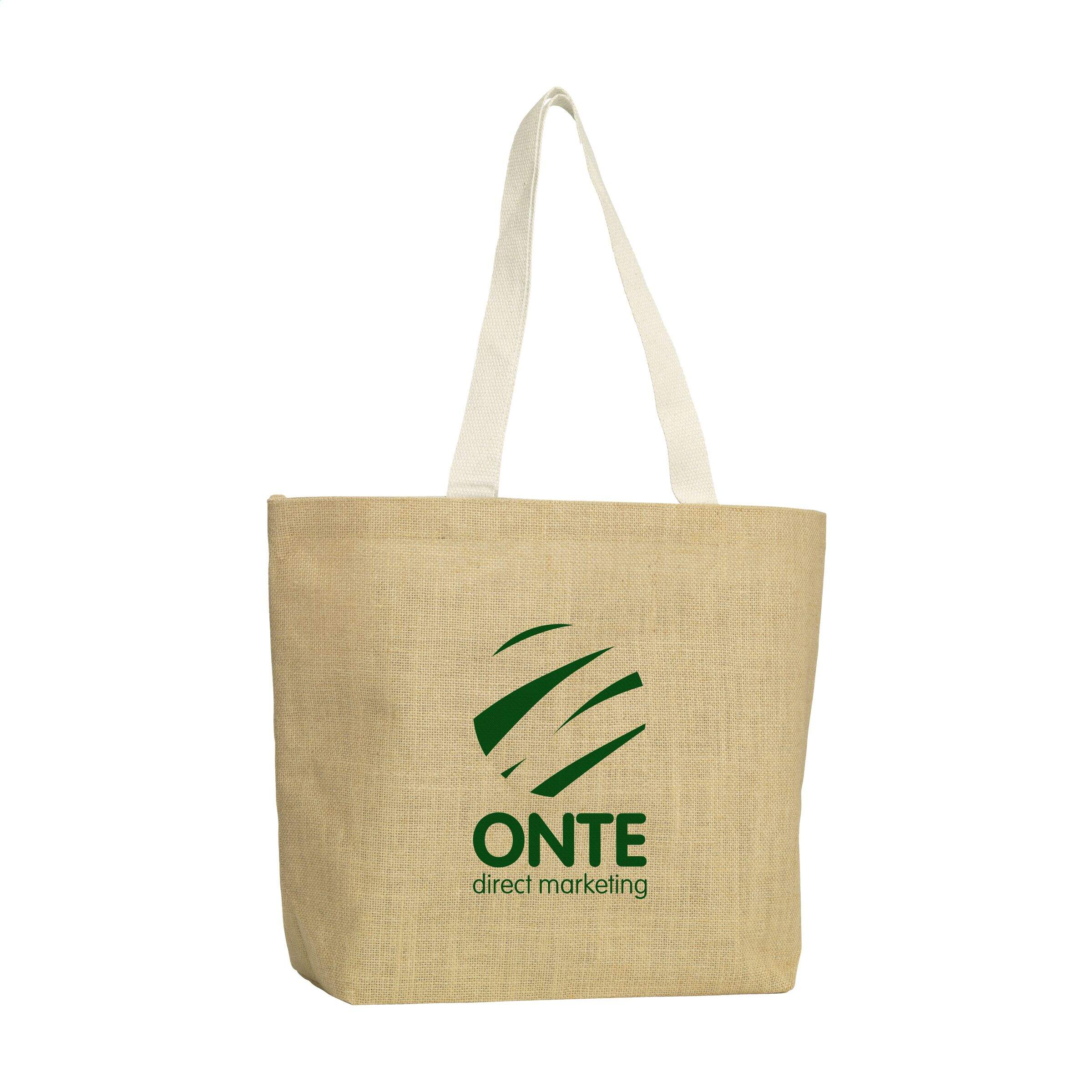 Elegance Bag jute shopper ecru onbedrukt 3577