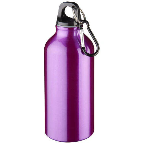 Oregon drinkfles met karabijnhaak zwart 2 kleuren tp 8782