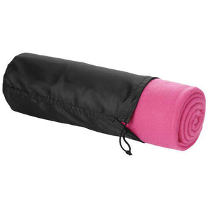 Huggy deken met hoes fuchsia 1 kleur zd 5337