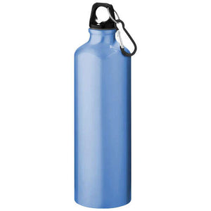 Pacific drinkfles met karabijnhaak blauw Graveren 8910
