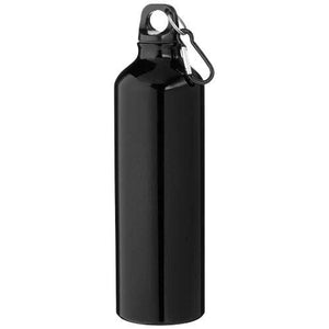 Pacific drinkfles met karabijnhaak zilver 1 kleur tp 8912