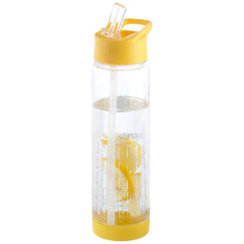 Tuttifrutti infuser drinkfles transparant 4 kleuren tp 12710