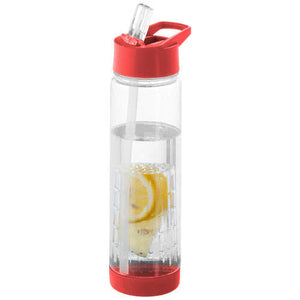 Tuttifrutti infuser drinkfles transparant onbedrukt 12711