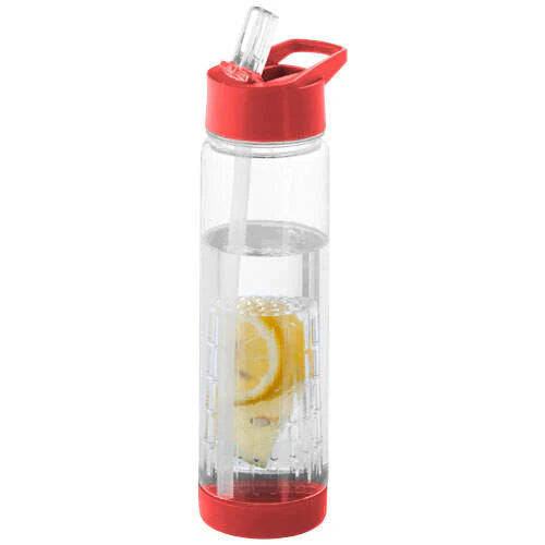 Tuttifrutti infuser drinkfles transparant onbedrukt 12711