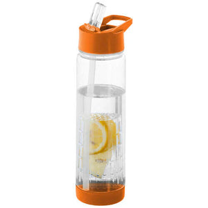 Tuttifrutti infuser drinkfles geel 2 kleuren tp 12706