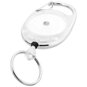 Gerlos sleutelhanger en rollerclip transparant 2 kleuren tp 4399
