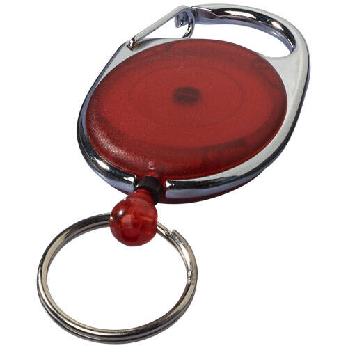 Gerlos sleutelhanger en rollerclip transparant 4 kleuren tp 4401