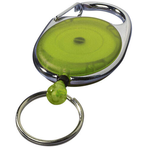 Gerlos sleutelhanger en rollerclip transparant Doming 4402