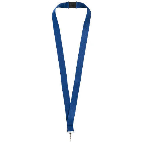 Iago lanyard met veiligheidssluiting zwart 2 kleuren zd 5371