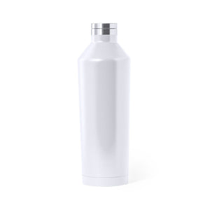 Geïsoleerde fles Gristel donkerblauw 1 kleur