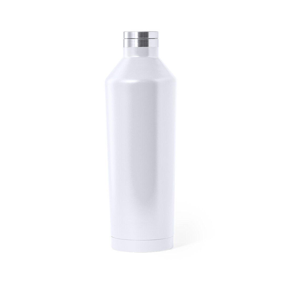 Geïsoleerde fles Gristel donkerblauw 1 kleur