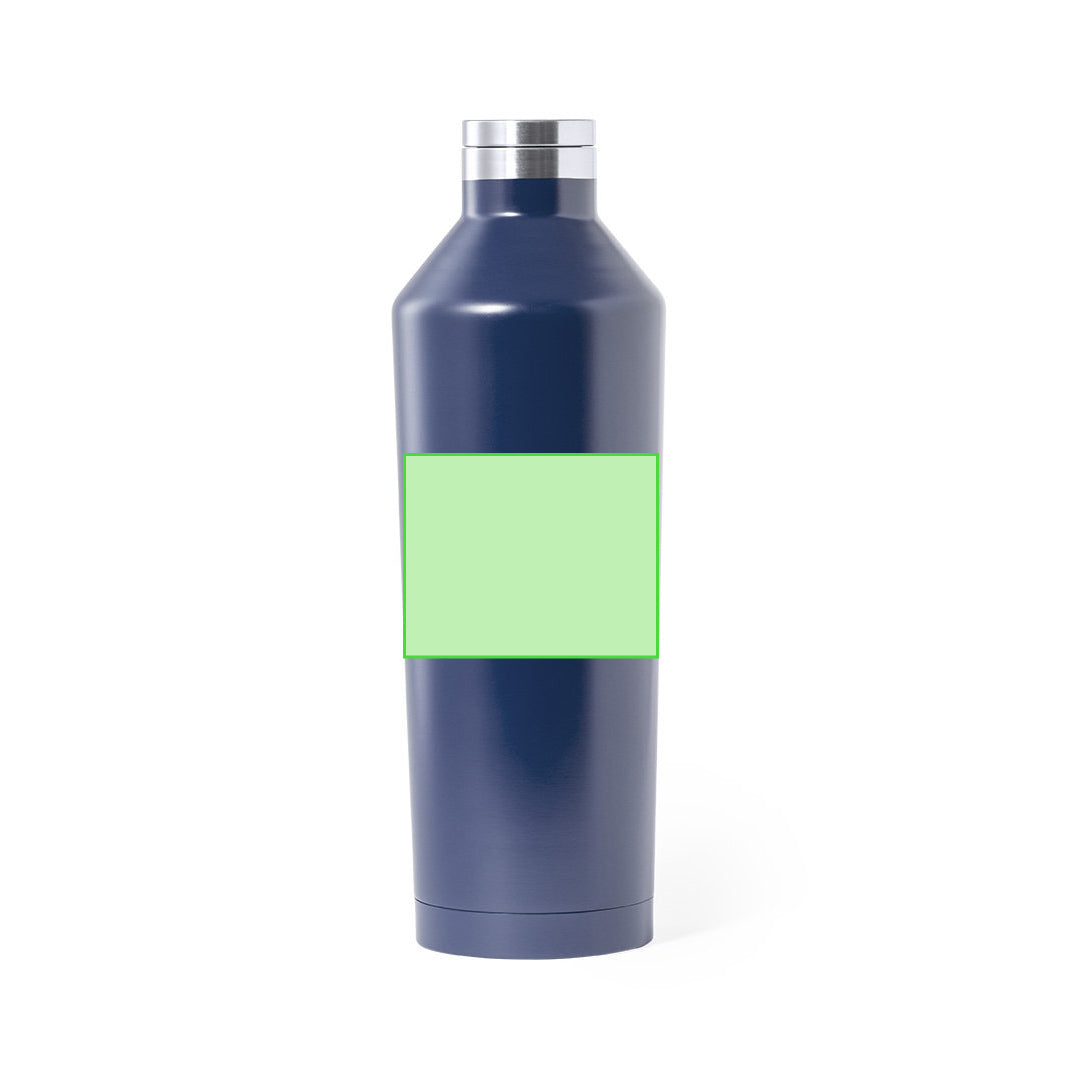 Geïsoleerde fles Gristel zwart 1 kleur