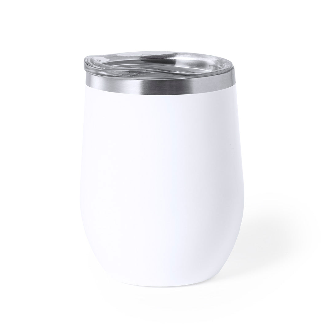 Geïsoleerde beker Bobby zilver 1 kleur