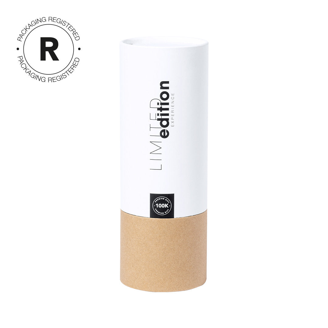 Fles Ninvux beige Graveren