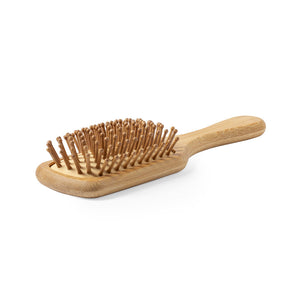 Haarborstel Aveiro beige Graveren