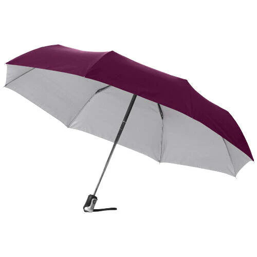 Alex 21.5'' 3 sectie automatische paraplu  sample