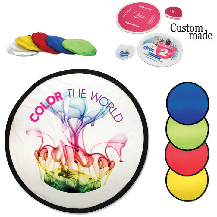 Vouwbare frisbee bedrukken