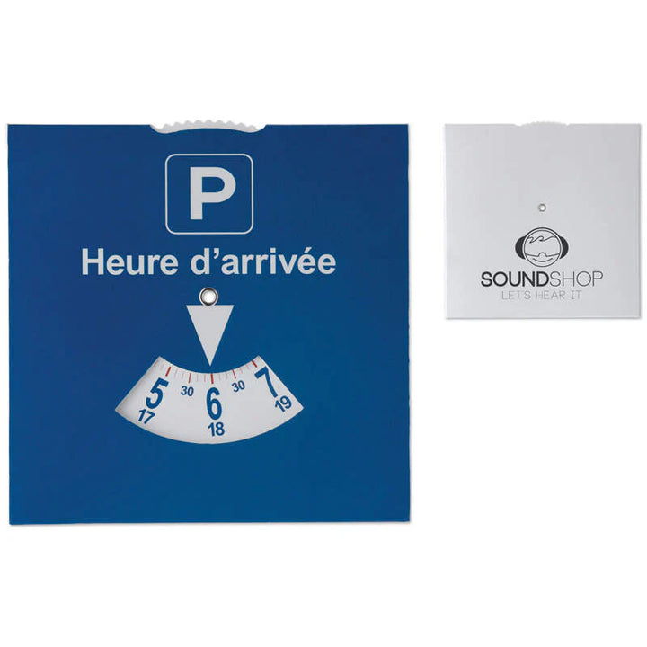 Parkeerschijf Frankrijk bedrukken