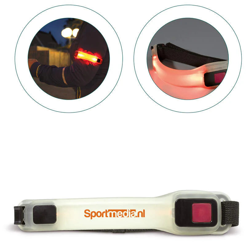 LED sportarmband bedrukken