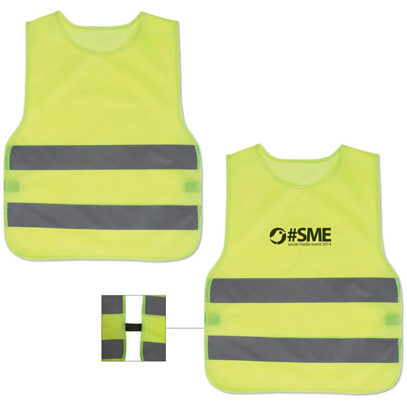 Veiligheidsvest kids met logo